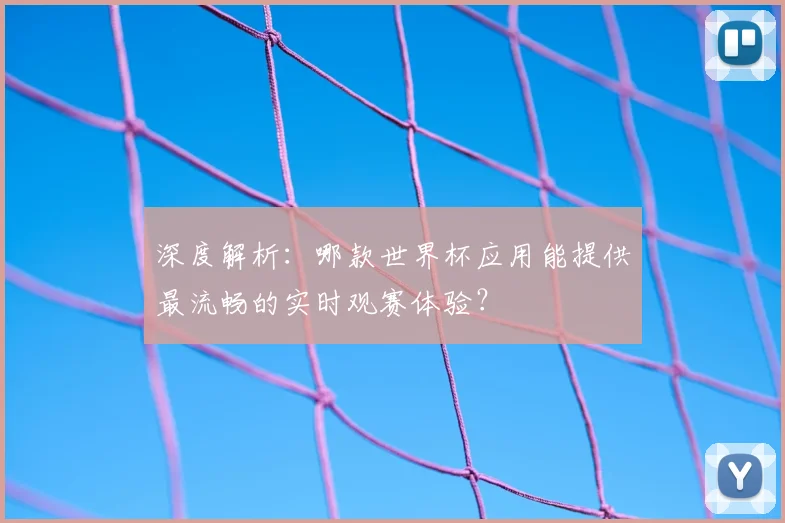 深度解析：哪款世界杯应用能提供最流畅的实时观赛体验？